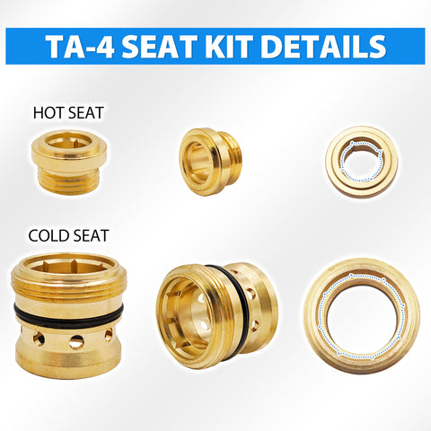 TycoonWon brass and stainless steel construction resists corrosion over time
