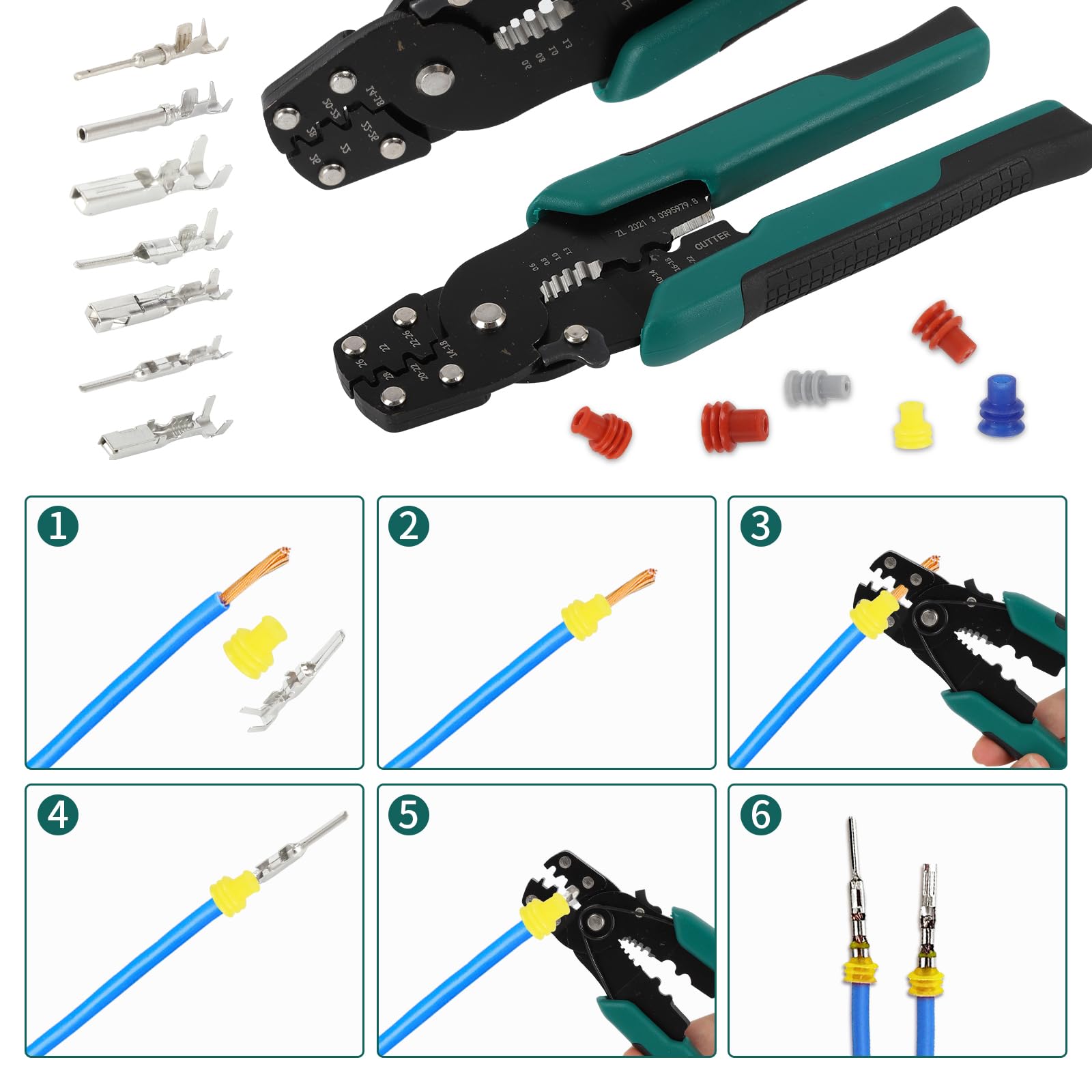 TYJ organized box keeps parts neatly arranged for faster access.