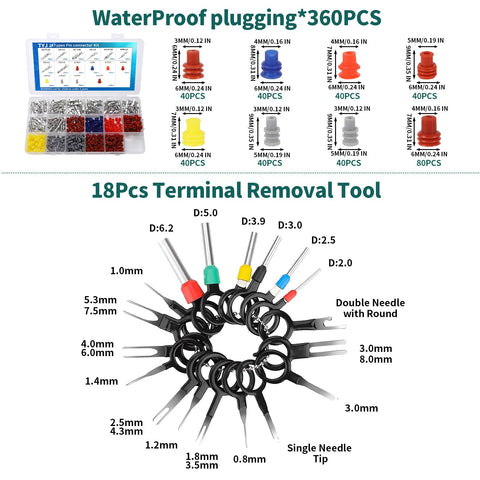 TYJ terminal pins range from 1mm to 3.5mm.