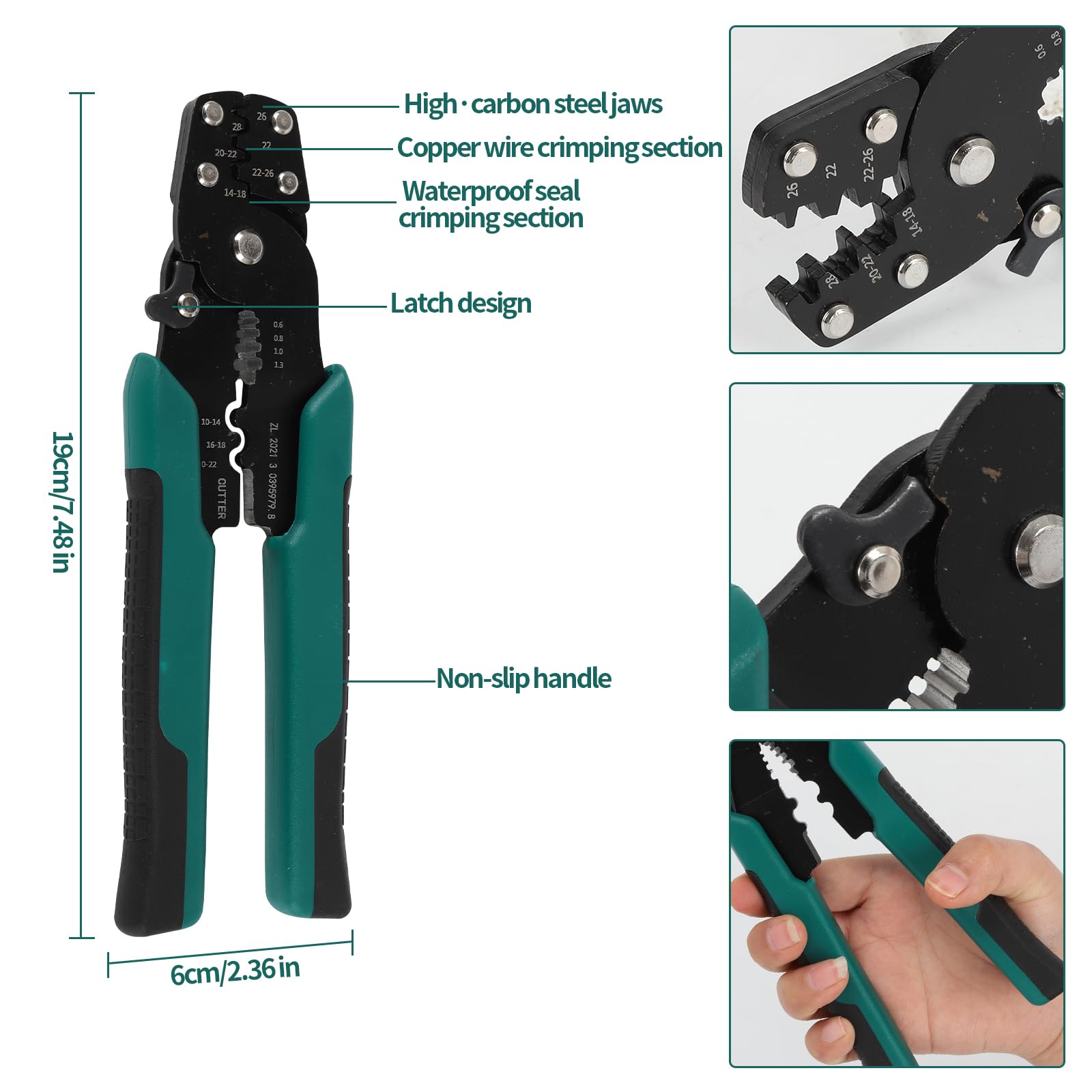 TYJ waterproof seals protect harnesses in wet conditions.