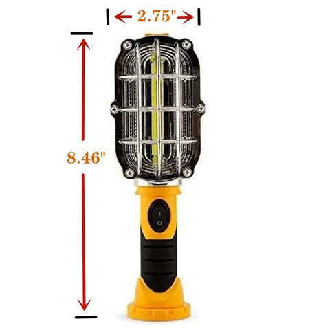 TYMXGHF Handy Brite magnetic base holds securely on metal surfaces