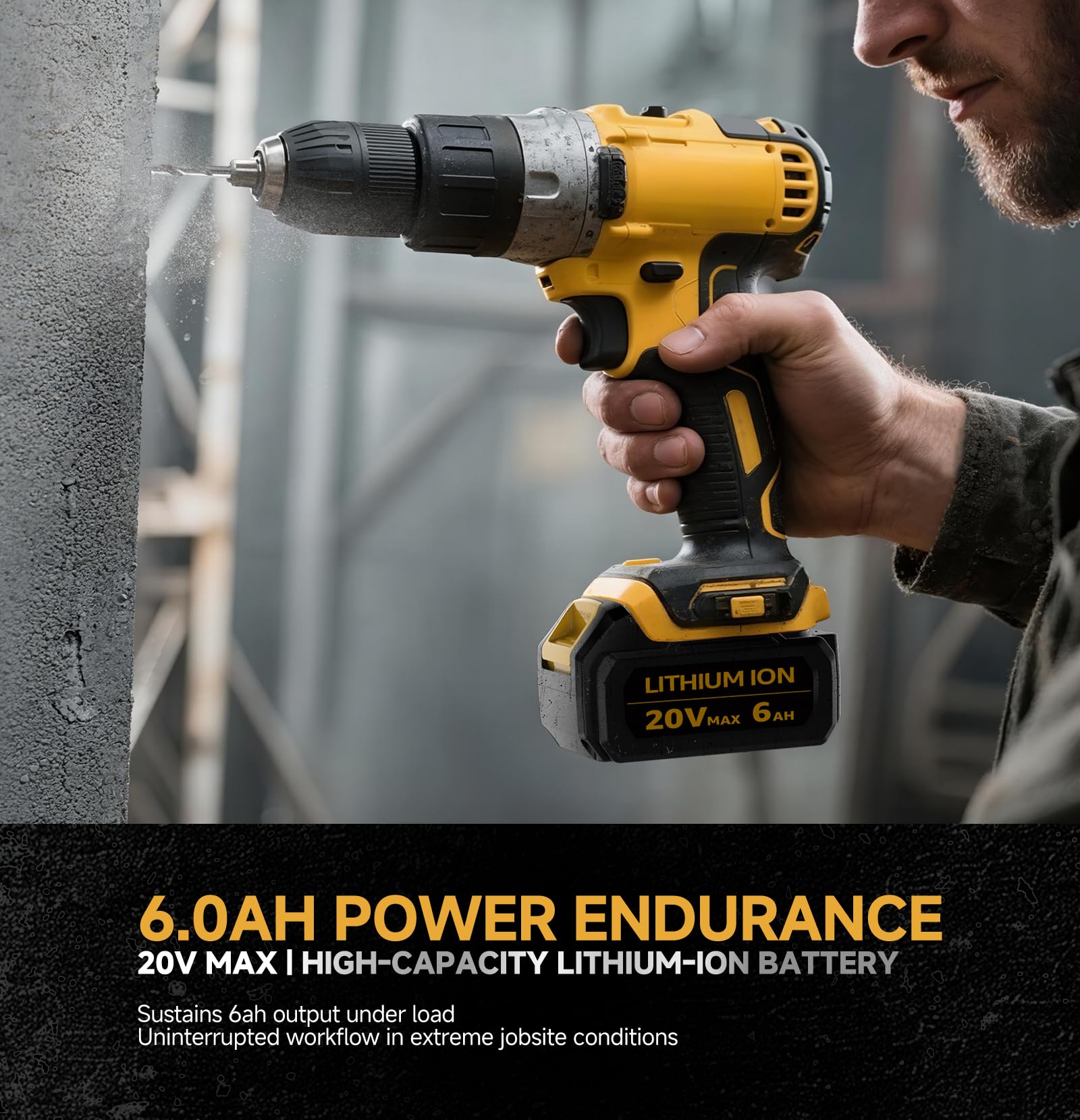 tyrone 20v max two-pack with charger for complete tool setup