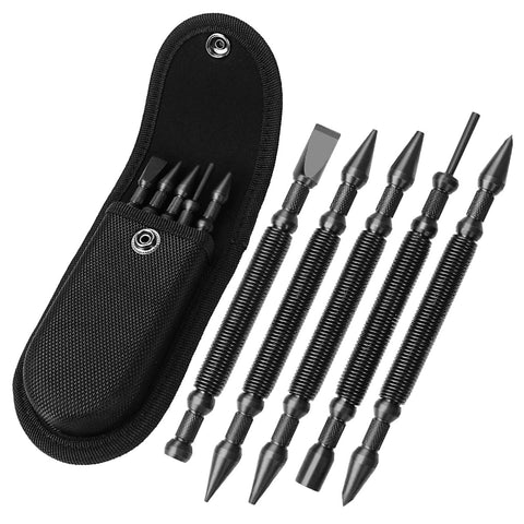 TYRWEEY dual-head nail set with 1/8 and 3/32 inch heads for quick alignment marks