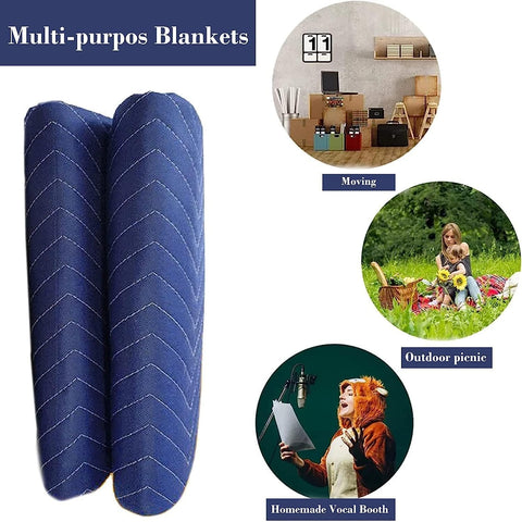 U HOMOVING heavy-duty blanket ideal for transport and storage scenarios.