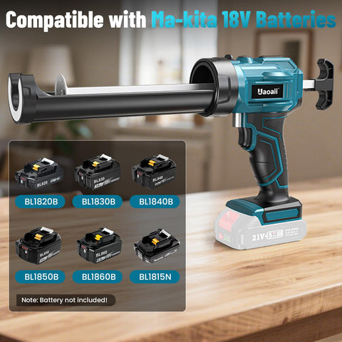 Uaoaii 10oz cartridge compatibility supports common sealants.
