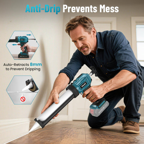 Uaoaii caulk gun suitable for kitchens, showers, and tiles.