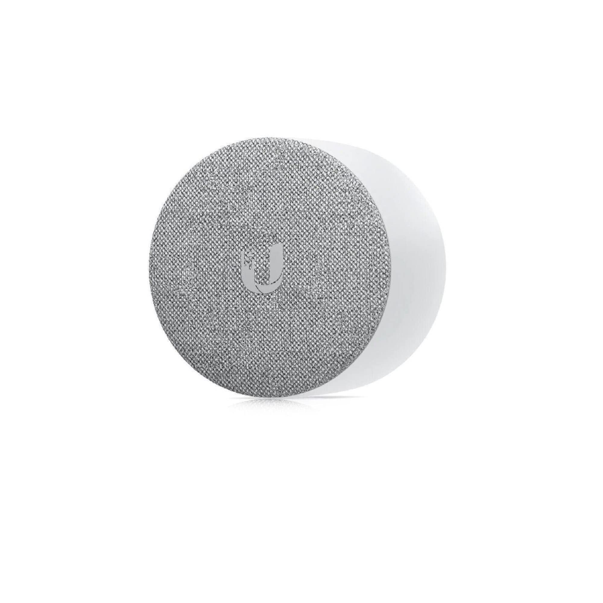 Ubiquiti UP-CHIME-US wireless notification chime in living room.