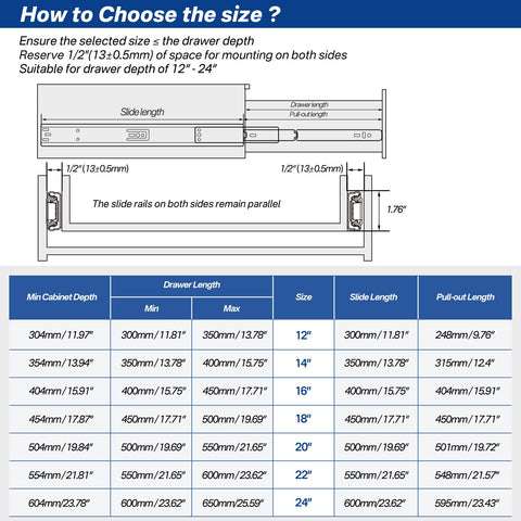 Ubisin side-mount installation guide helps precise mounting in various cabinets