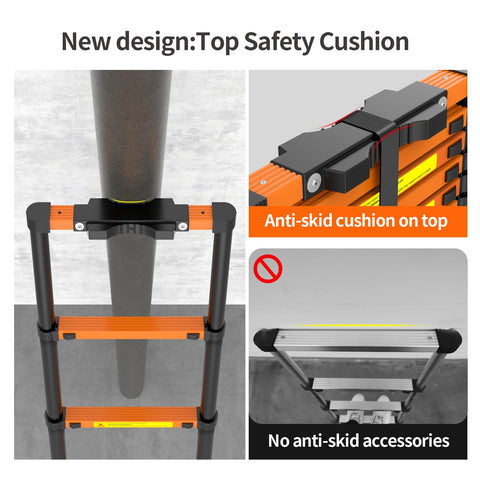 UC UP CLIMBER anti-slip base enhances stability during use