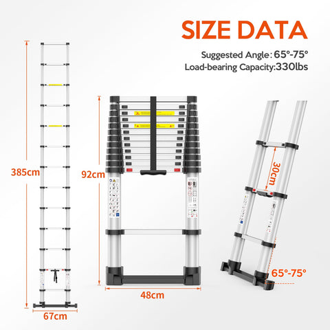 UC UP CLIMBER one-click retraction for quick, compact folding.