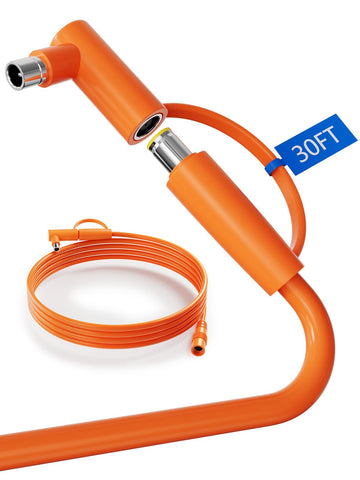UCANUUP 30ft extension cable used with Jackery SolarSaga for optimal sun exposure