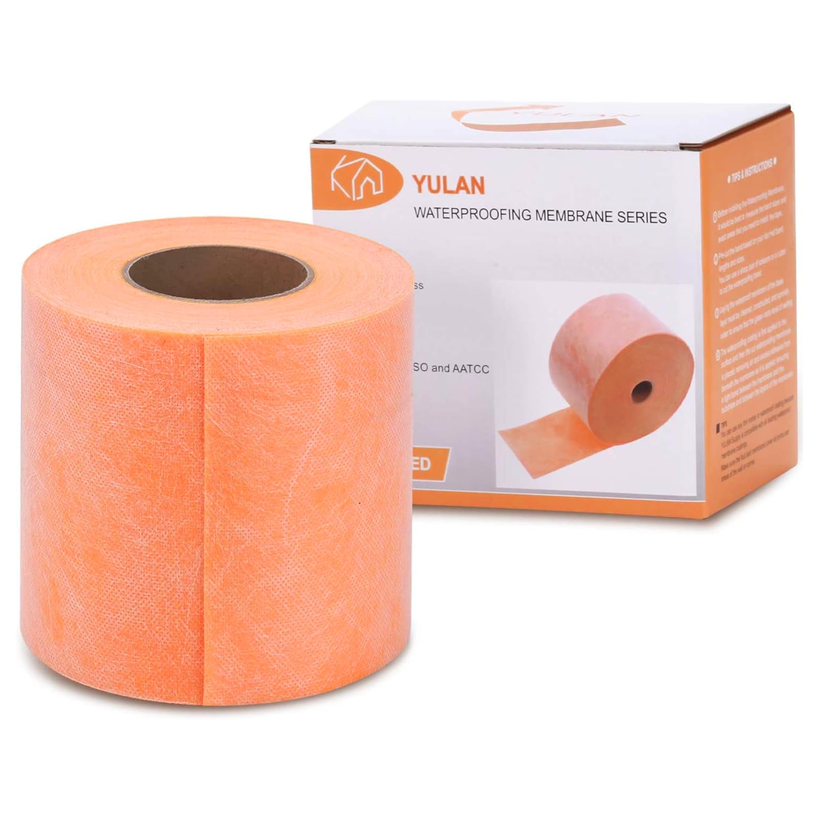 UCANVIN brand label on membrane roll signals trusted waterproofing solution.