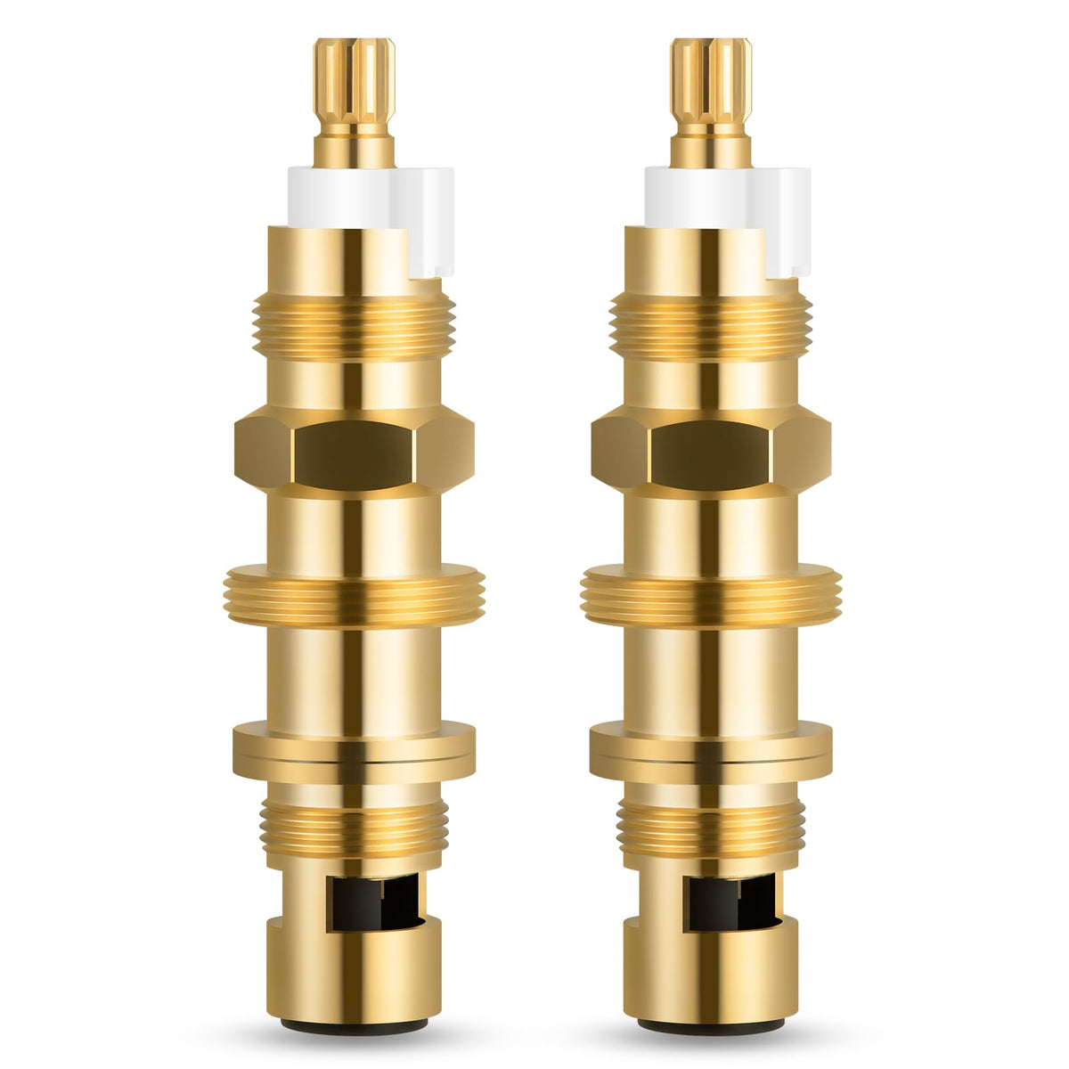 UCDETD 910-030 brass cartridge for shower valve provides durable, leak-free performance