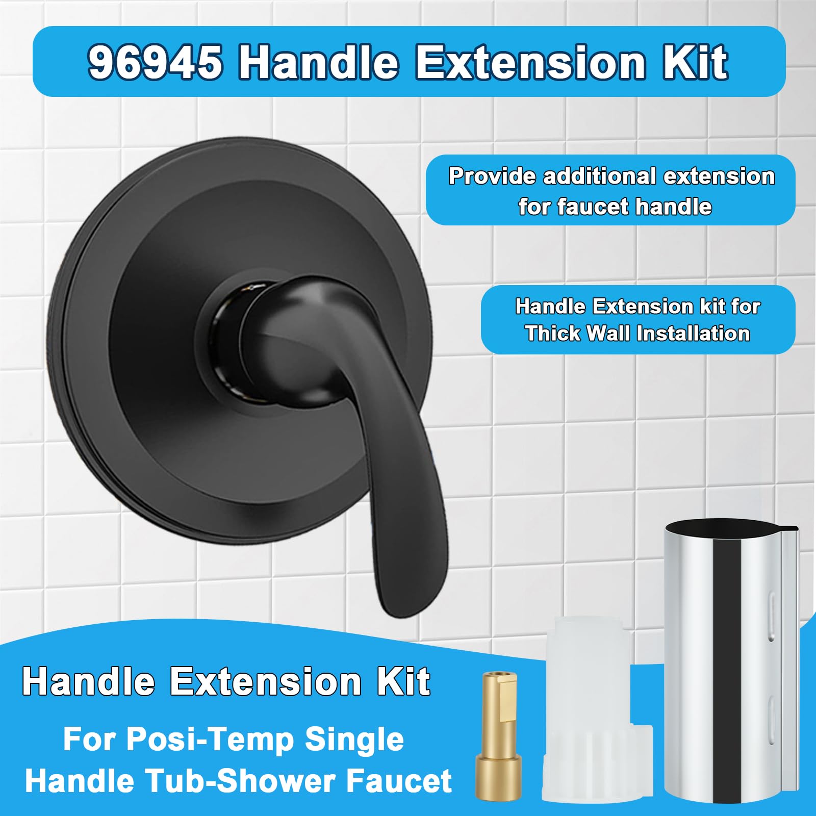 UCDETD 96945 compatible with Moen 1222 cartridge for upgrades