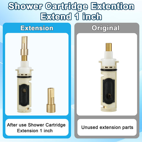 UCDETD 96945 thick-wall extension shows 1 inch length for easy installation