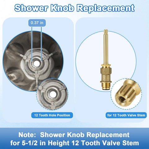 UCDEDT four-in-one tub spout adapter supports multiple pipe sizes