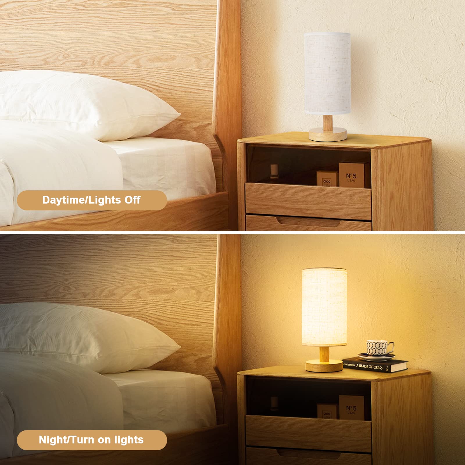 UCHENTON desk lamp in a study area demonstrating energy-efficient LED performance.