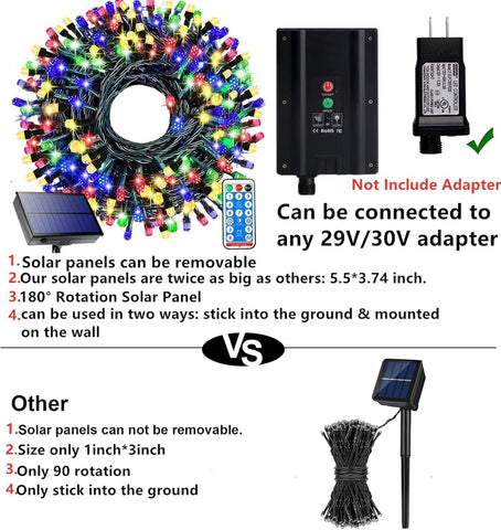 Ucutely multi-colored LEDs create vibrant yard charm