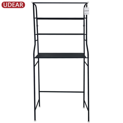 UDEAR bathroom organizer placed beside the washing machine for compact storage