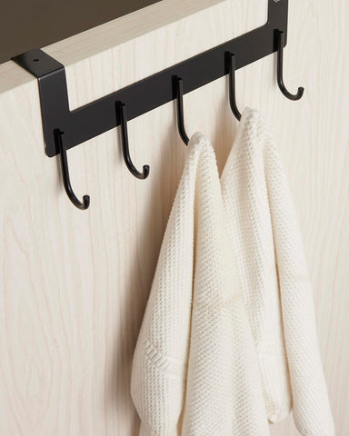 UDENIS easy-install over-the-door hanger, no tools required.