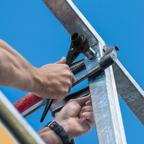 Udibas 12.5 inch double ended wrench enables quick scaffolding assembly