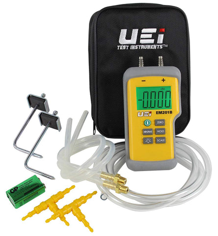 UEi EM201SPKIT front view showing rugged boot for durable field use