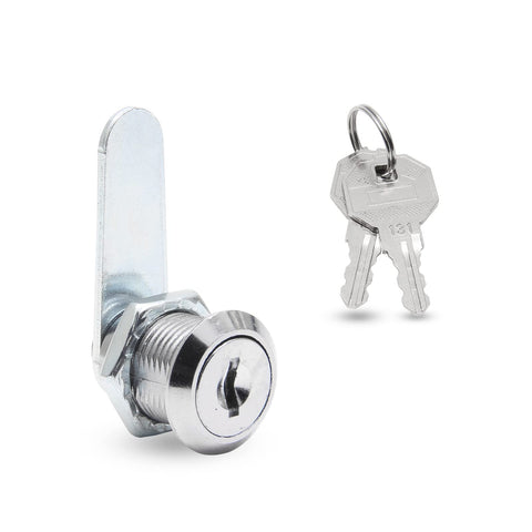 Uenhoy mailbox cam lock with chrome finish for outdoor durability