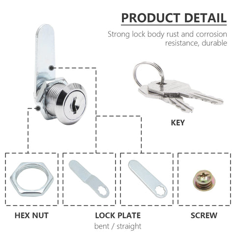 Uenhoy RV cam lock compact design for secure cabinet storage