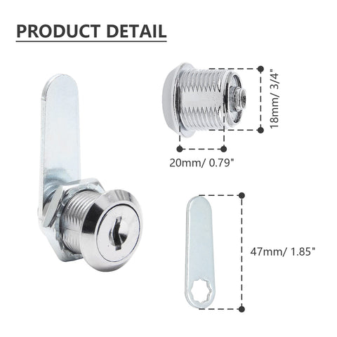 Uenhoy toolbox cam lock protects tools with single key access