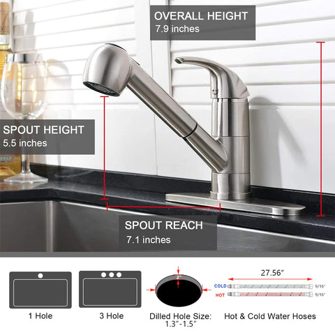 Ufaucet low profile design fits tight spaces with modern appeal