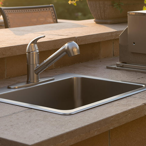 Ufaucet quick installation setup allows tool-free assembly for busy kitchens