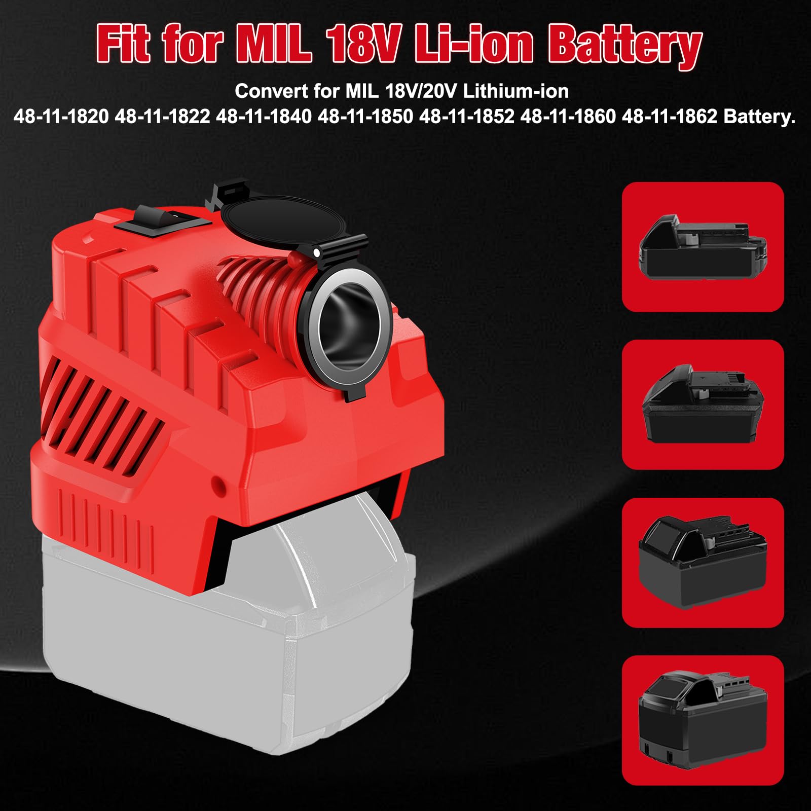 UGTXKJ easy-to-use switch and compact body for outdoor setups.