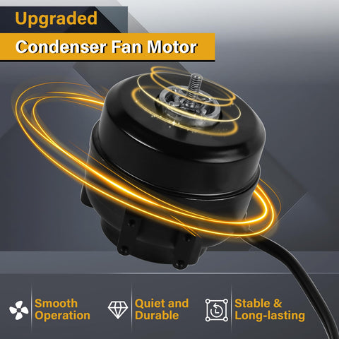 UHEGDRR SP-B9HS16 motor in application demonstrating steady airflow in cooling unit.