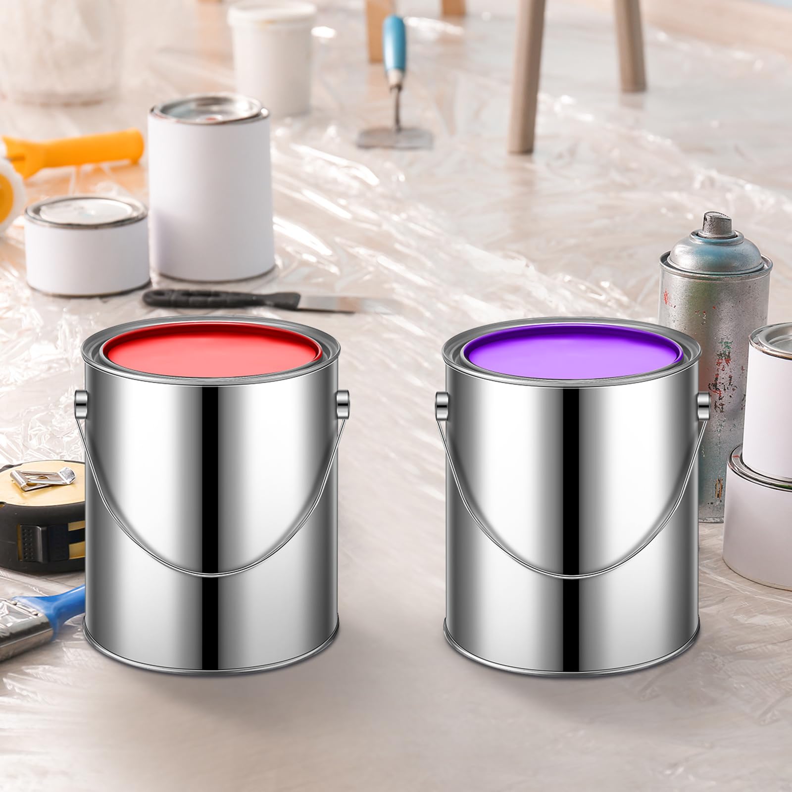 Uiifan compact 6.6 by 6.8 inch cans fit in small workspaces.
