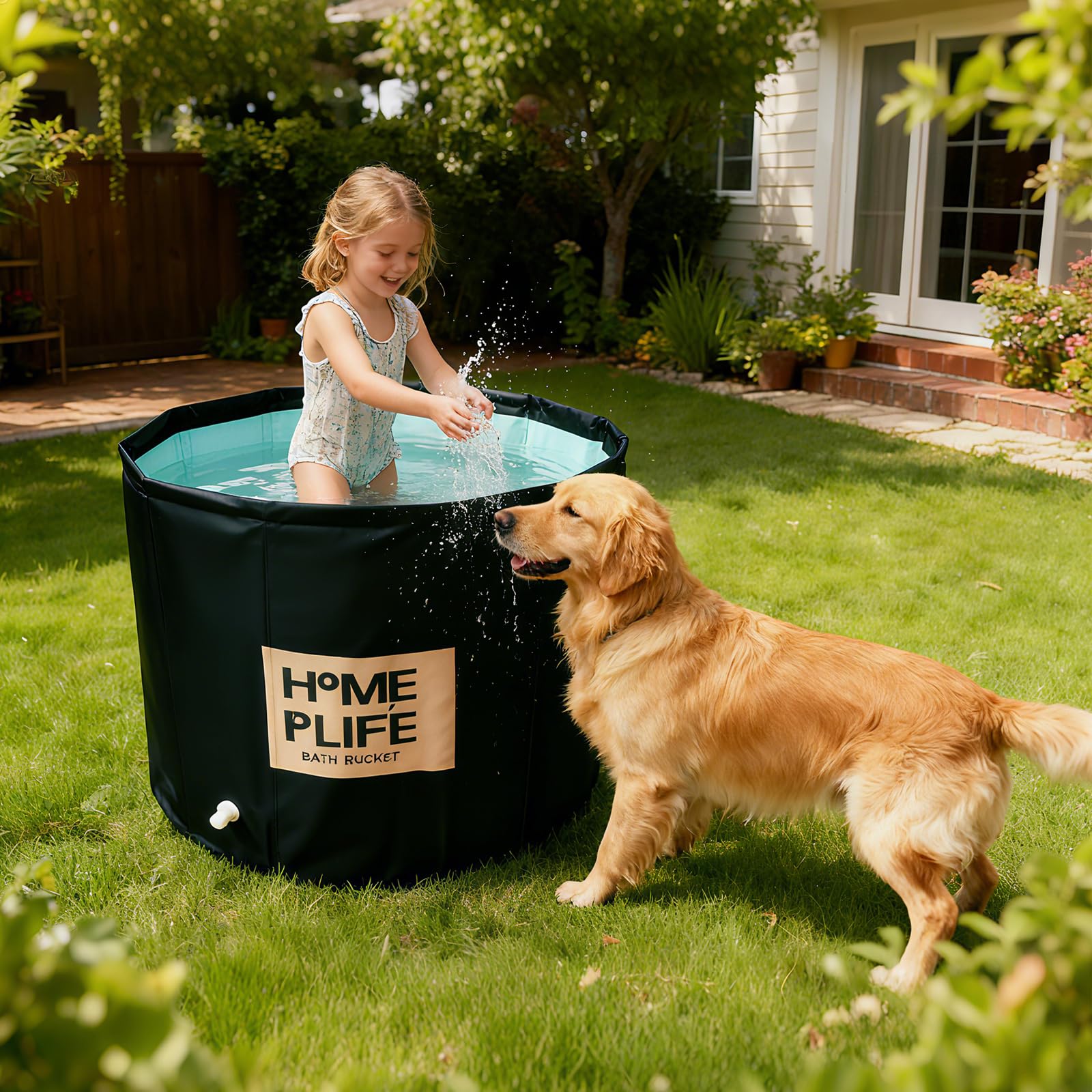 UINERAGI foldable tub suitable for outdoor training and home use.