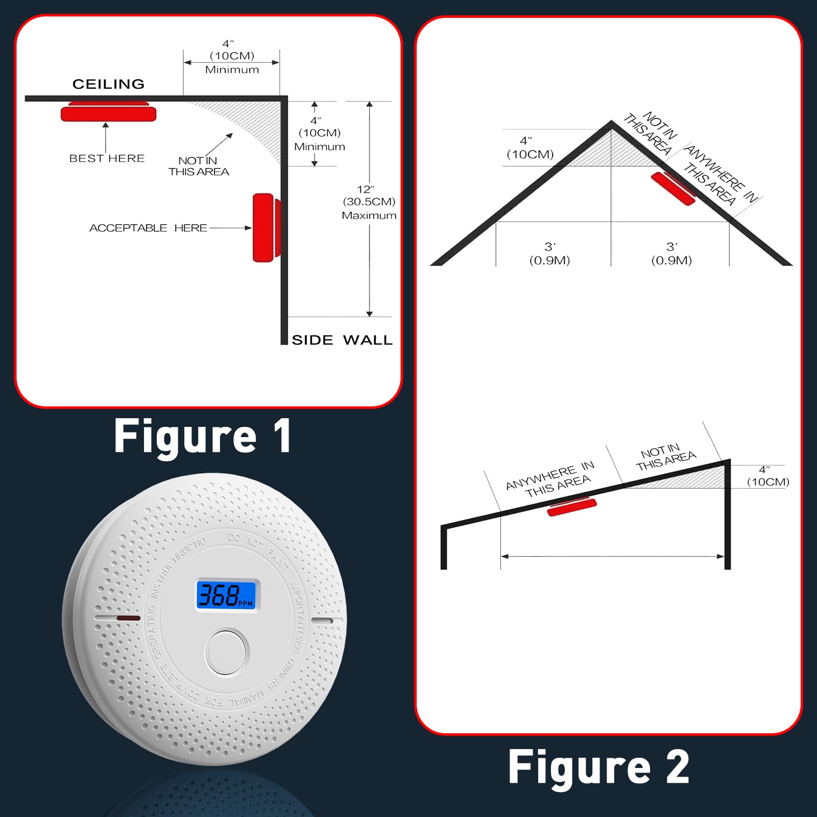 Uingarm alarm emits a loud alert with a clear LED cue.