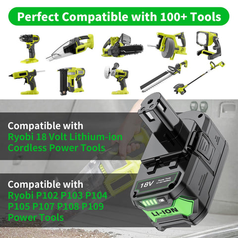 Safety protections on Uionvot Ryobi battery for safe charging