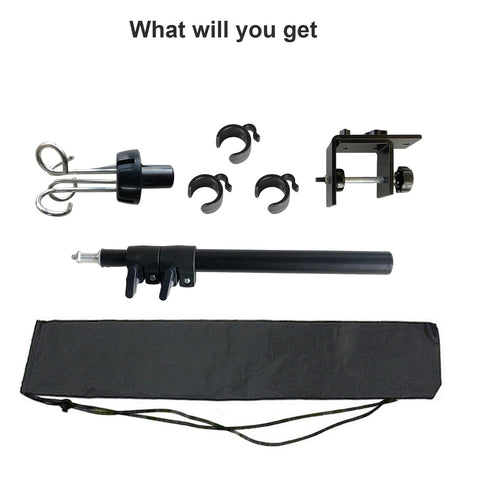 UISKOOPW stand supporting up to 20 pounds for stable storage.