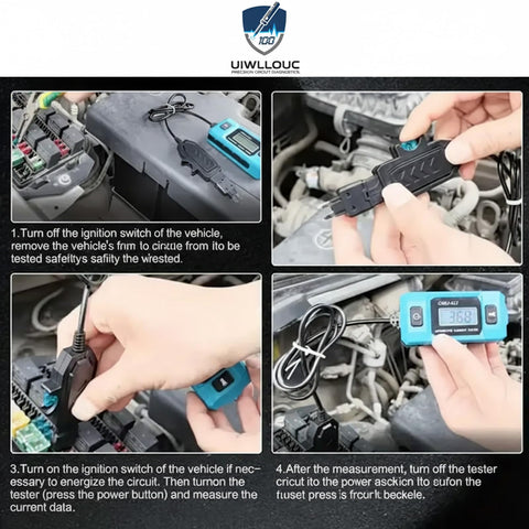 UIWLLOUC supports up to 20A/48V vehicle circuits for diverse testing needs.