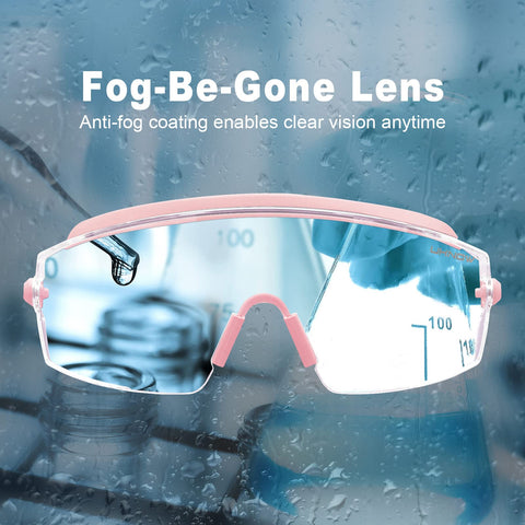 UKNOW rimless frame design offers unobstructed peripheral sight
