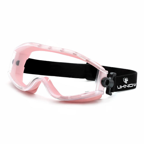 UKNOW safety goggles over glasses fit for prescription frames and protection