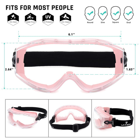 UKNOW goggles provide UV protection for outdoor use