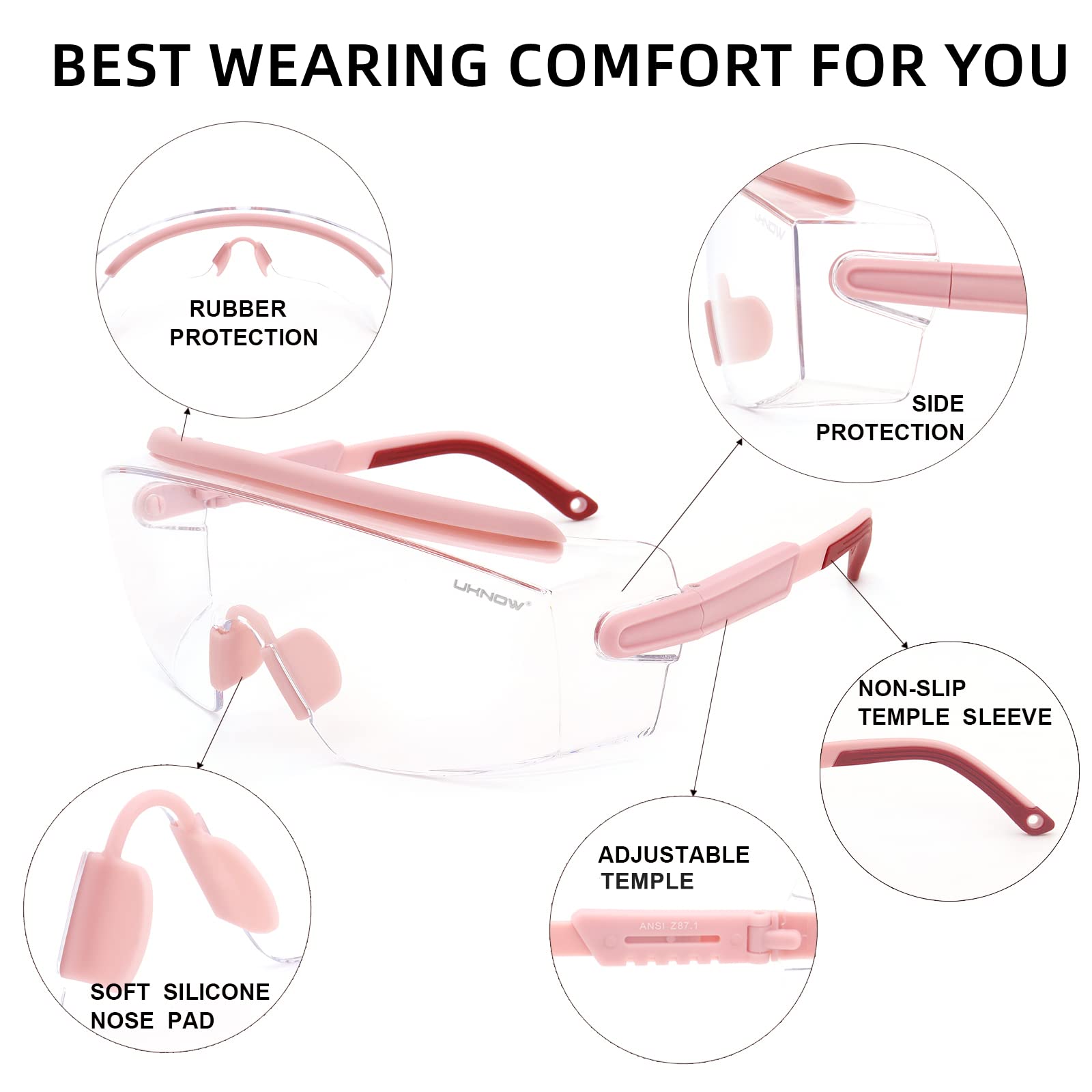 UKNOW UV protection eyewear shields eyes from sun exposure