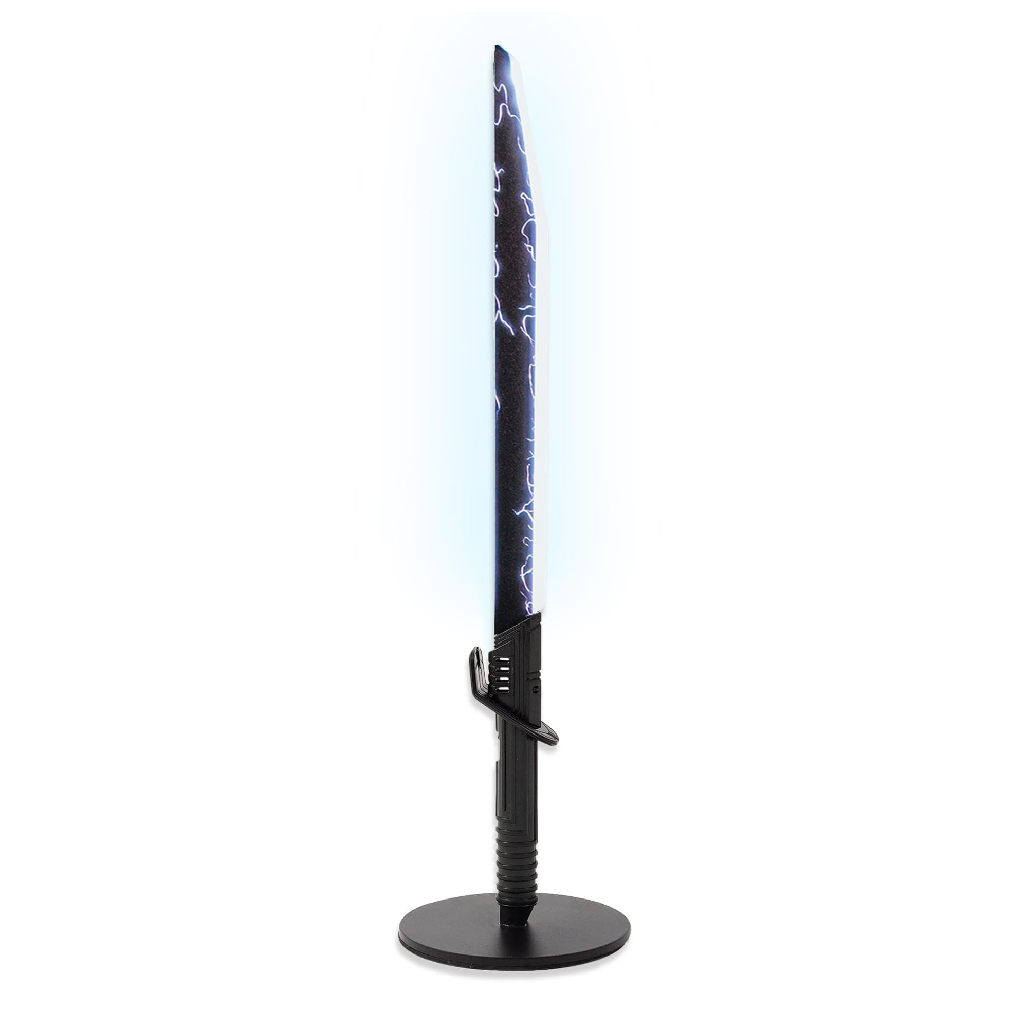 Ukonic Darksaber desktop LED light enhances desk decor with a dramatic sci-fi vibe.