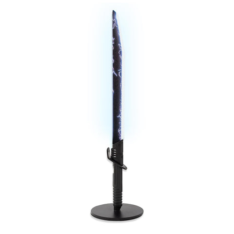 Ukonic Darksaber desktop LED light enhances desk decor with a dramatic sci-fi vibe.