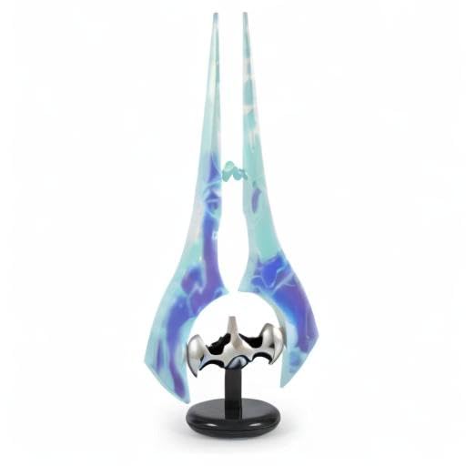 Ukonic Halo Energy Sword gaming lamp creates dramatic highlights.