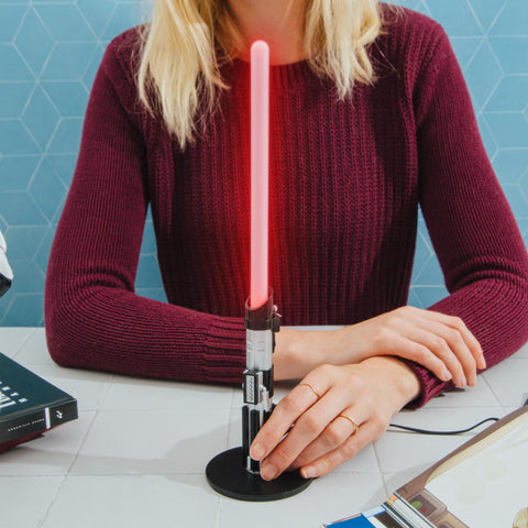 Ukonic official Star Wars collectible mood light on shelf