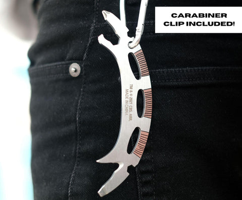 Ukonic Star Trek Klingon Bat'leth multitool cord cutter for cable tweaks.