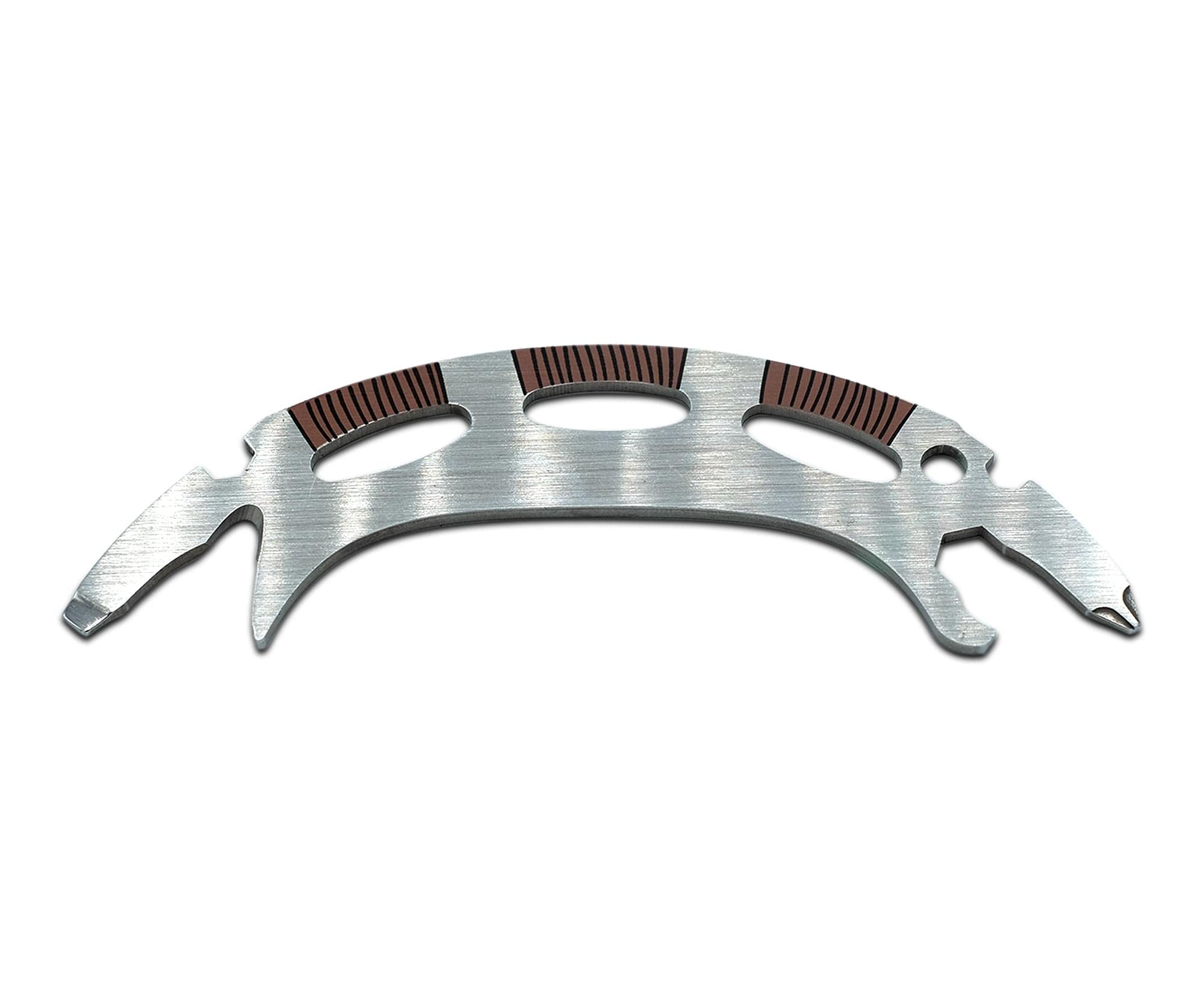 Ukonic Star Trek Klingon Bat'leth multitool front view ready for repairs on the go.