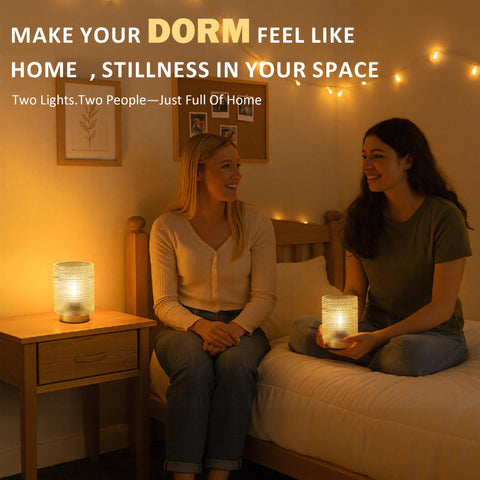 ULAROOM compact dorm office cubicle lamp fits small desks